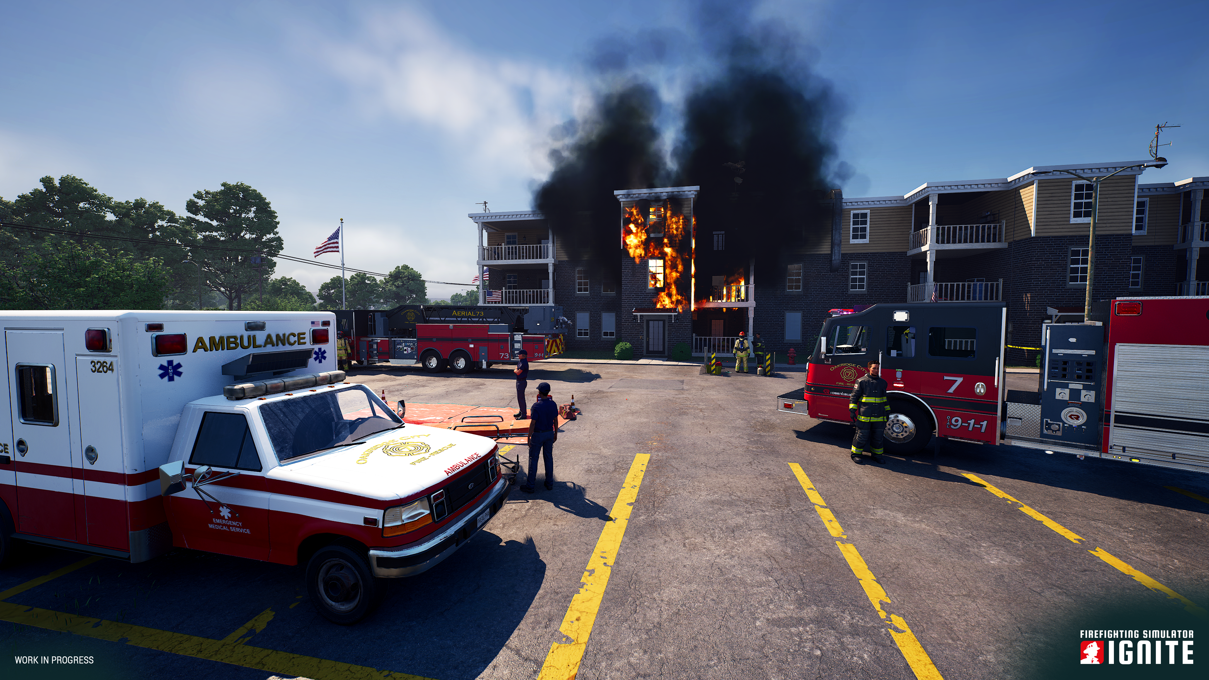 Screenshot from Firefighting Simulator: Ignite