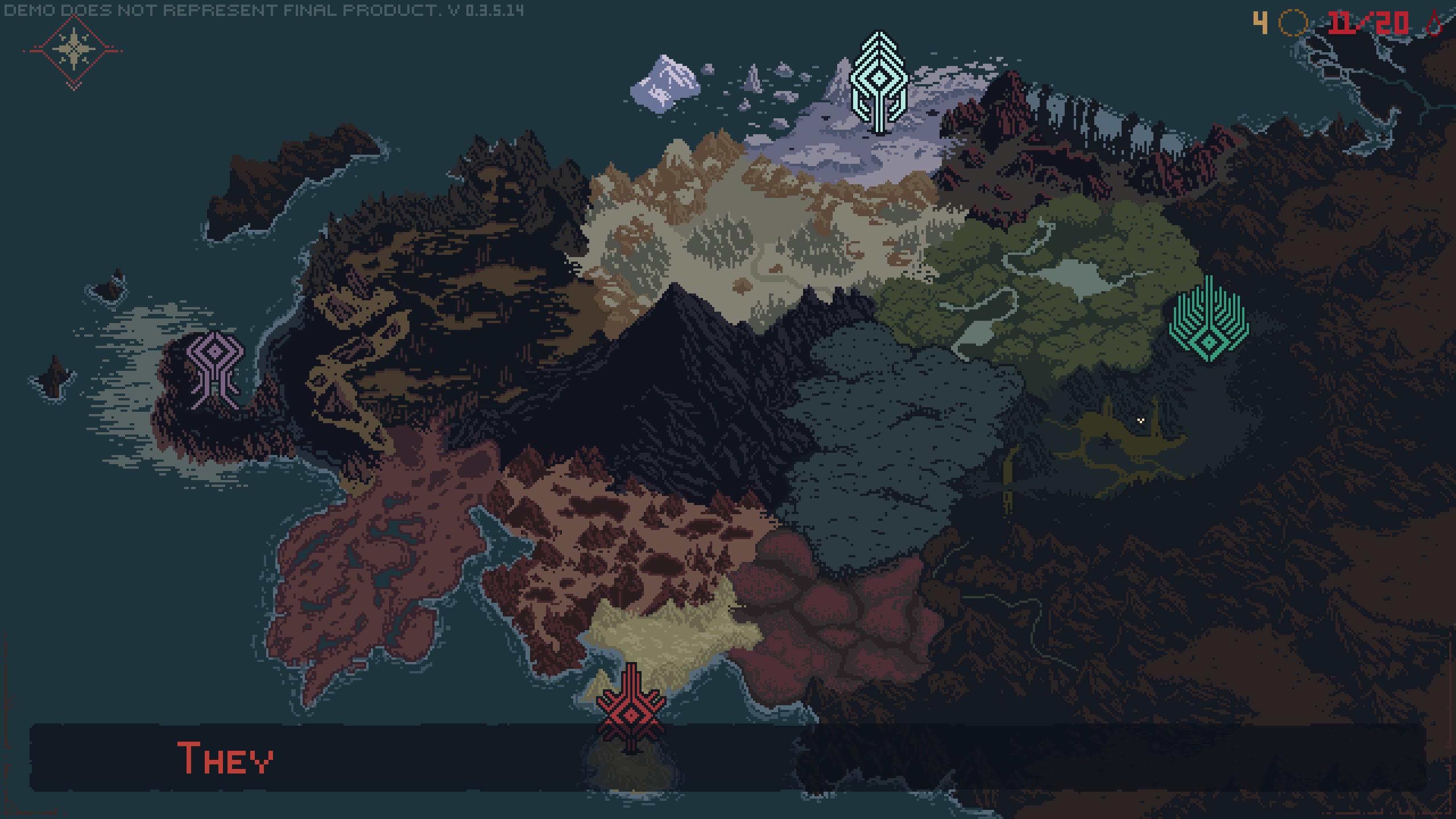 Various screenshots from Death Howl, a soulslike deckbuilder from The Outer Zone