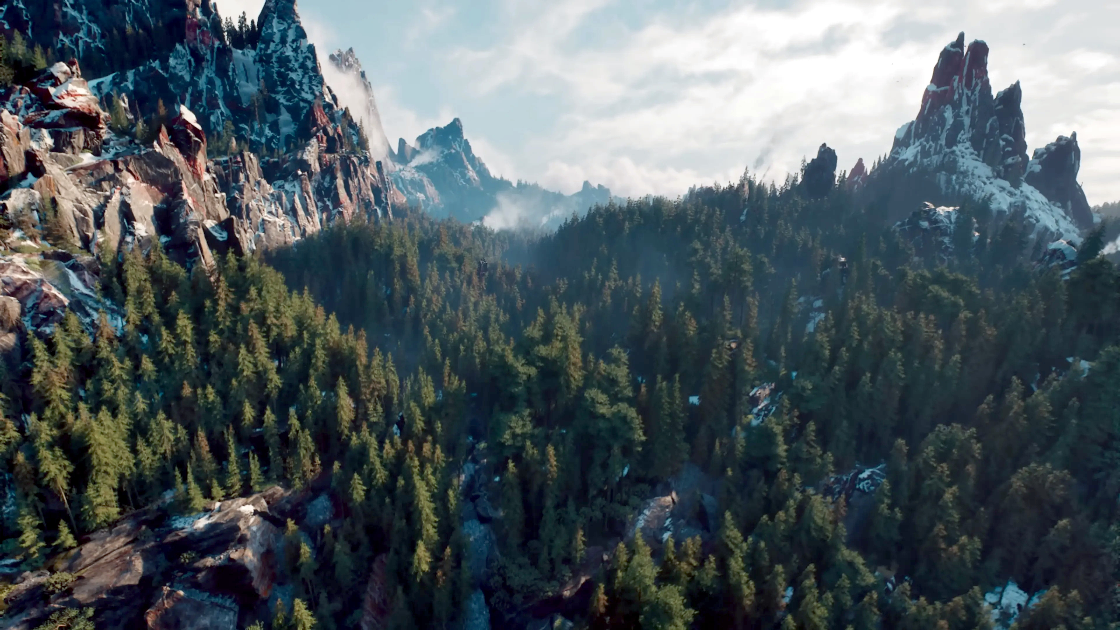 A screenshot of the The Witcher 4 tech demo, as presented at the Unreal Fest 2025 in Orlando, US.