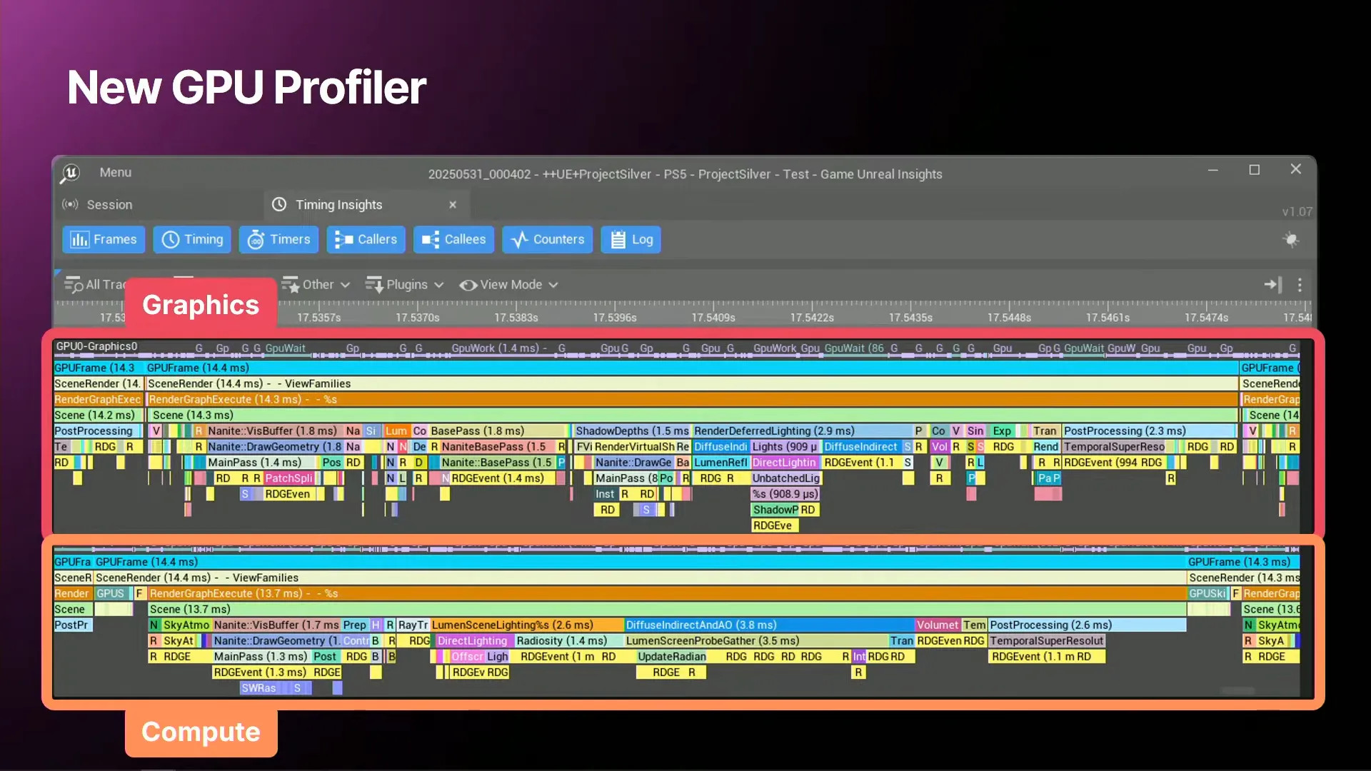 A screenshot of a live broadcast presentation by Epic Games and CD Projekt Red at the 2025 Unreal Fest event in Orlando, US