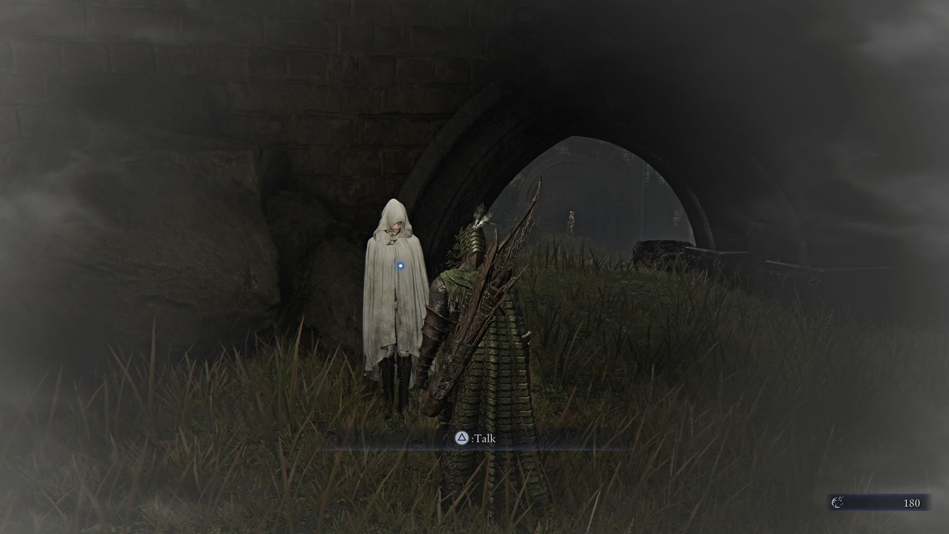 An Elden Ring Nightreign screenshot showing the Priestess and Ironeye talking to her. An Elden Ring Nightreign screenshot showing the Priestess and Ironeye talking to her.