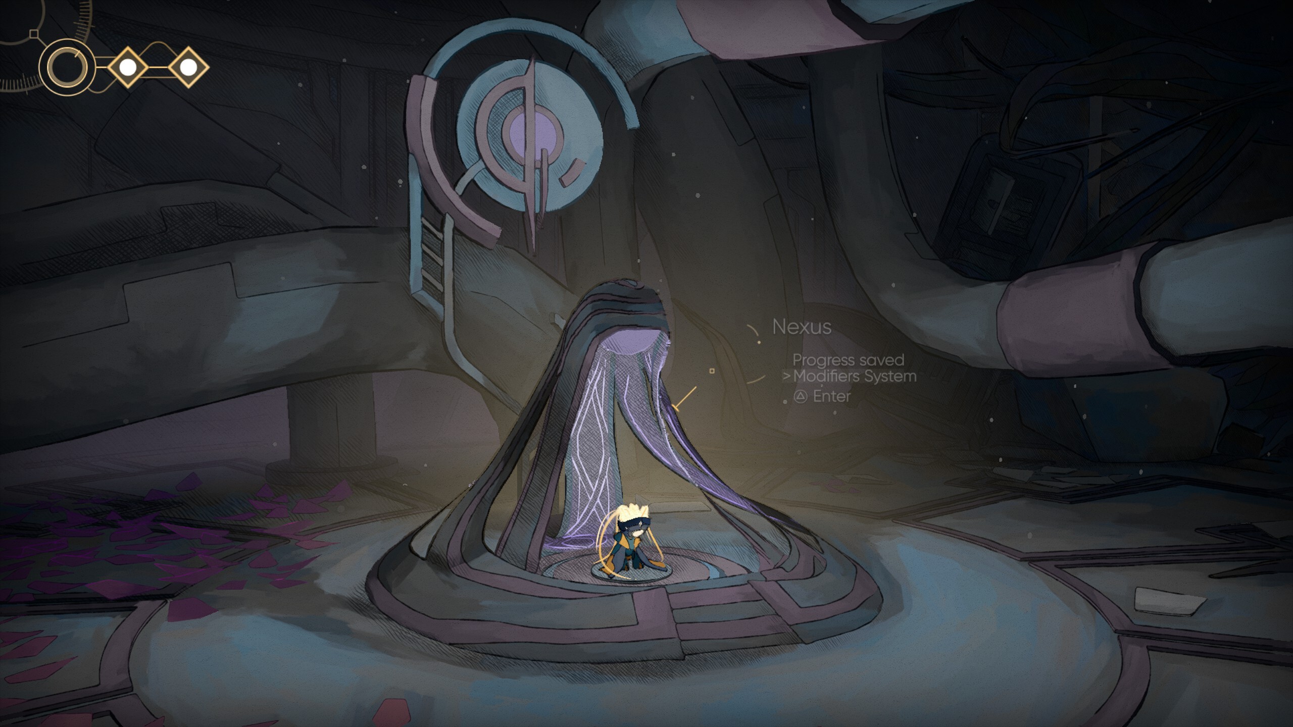 Mio at a save station