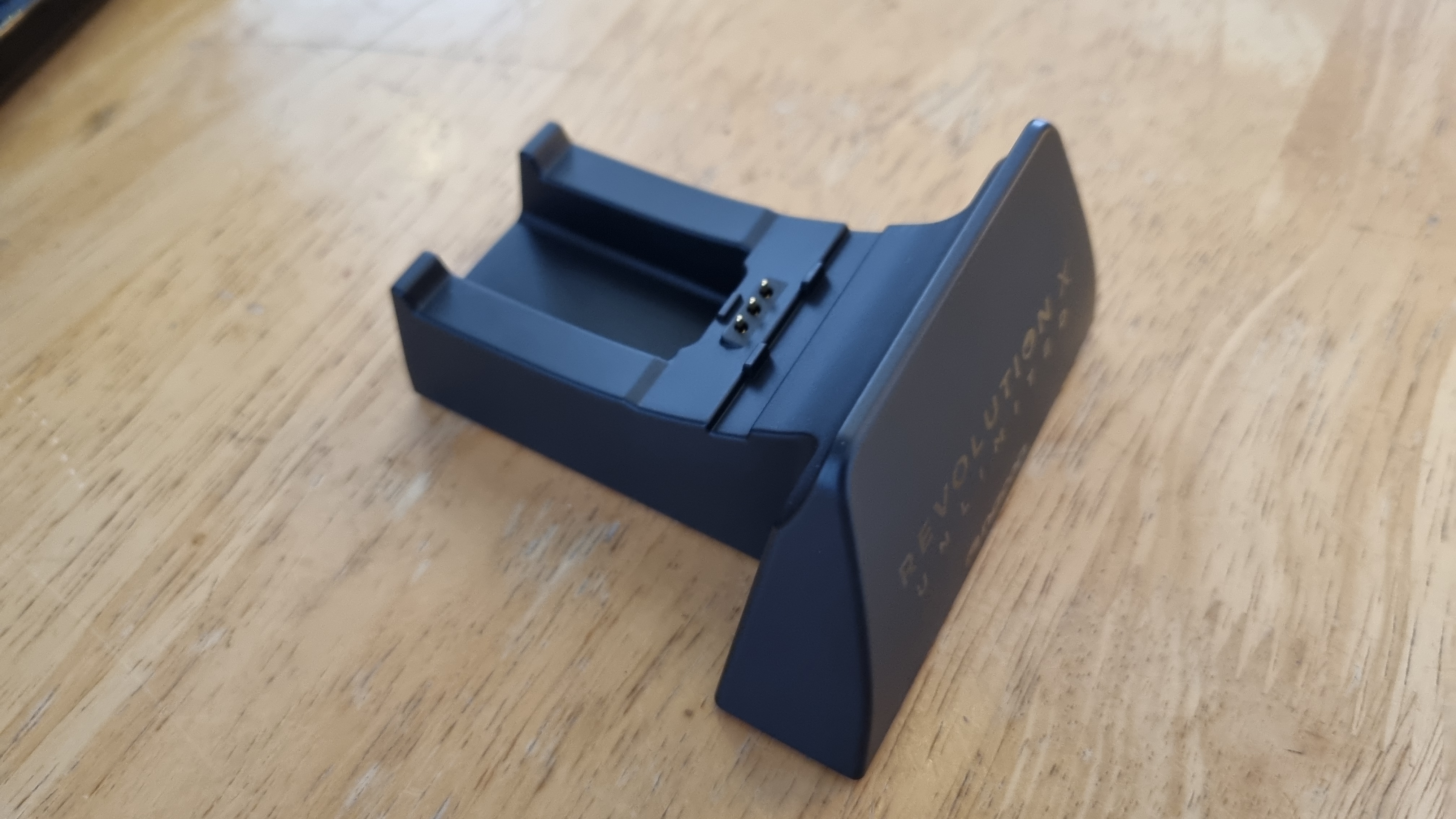 The charging stand included with the Nacon Revolution X Unlimited