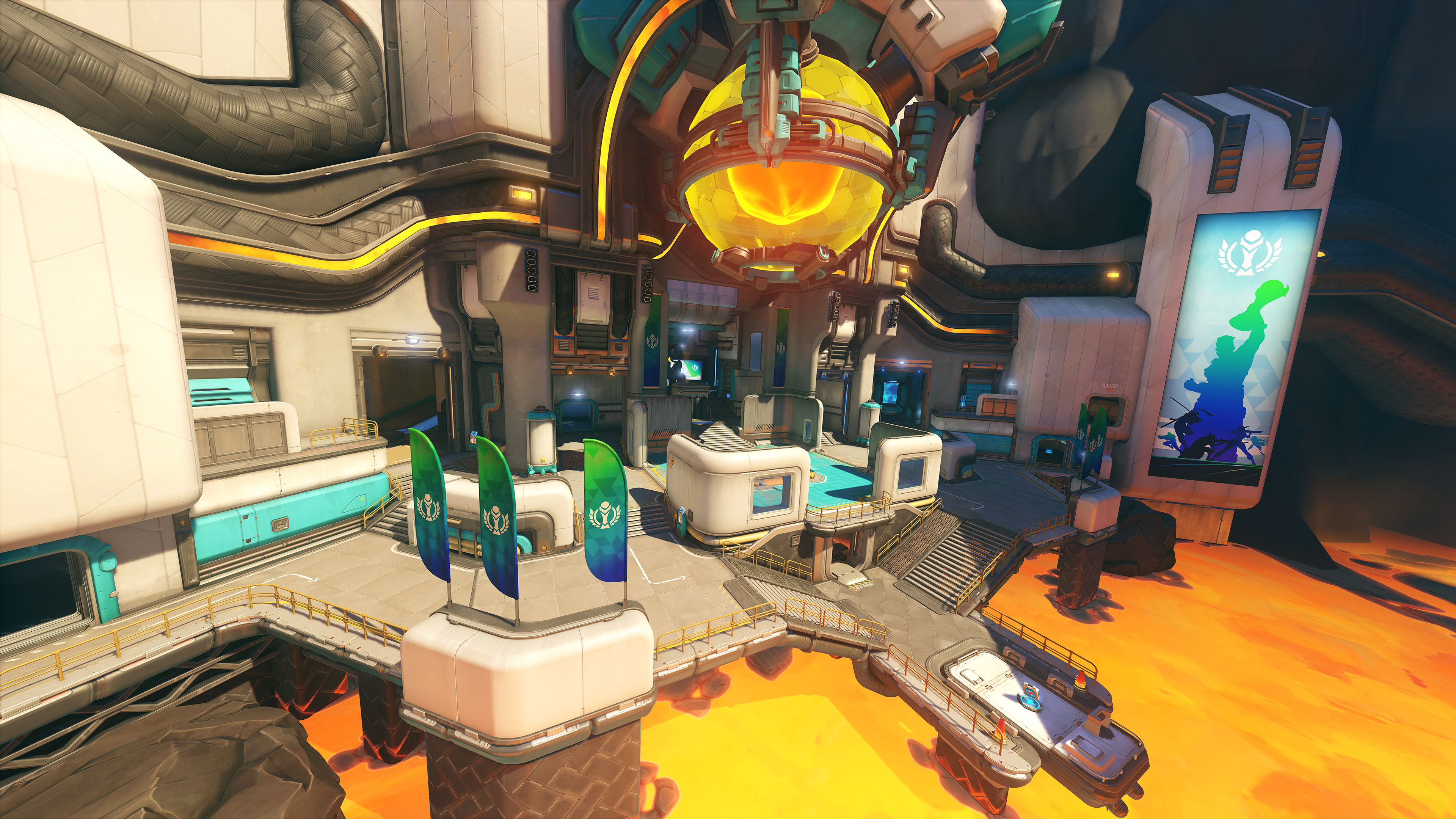 Samoa lava map in Stadium