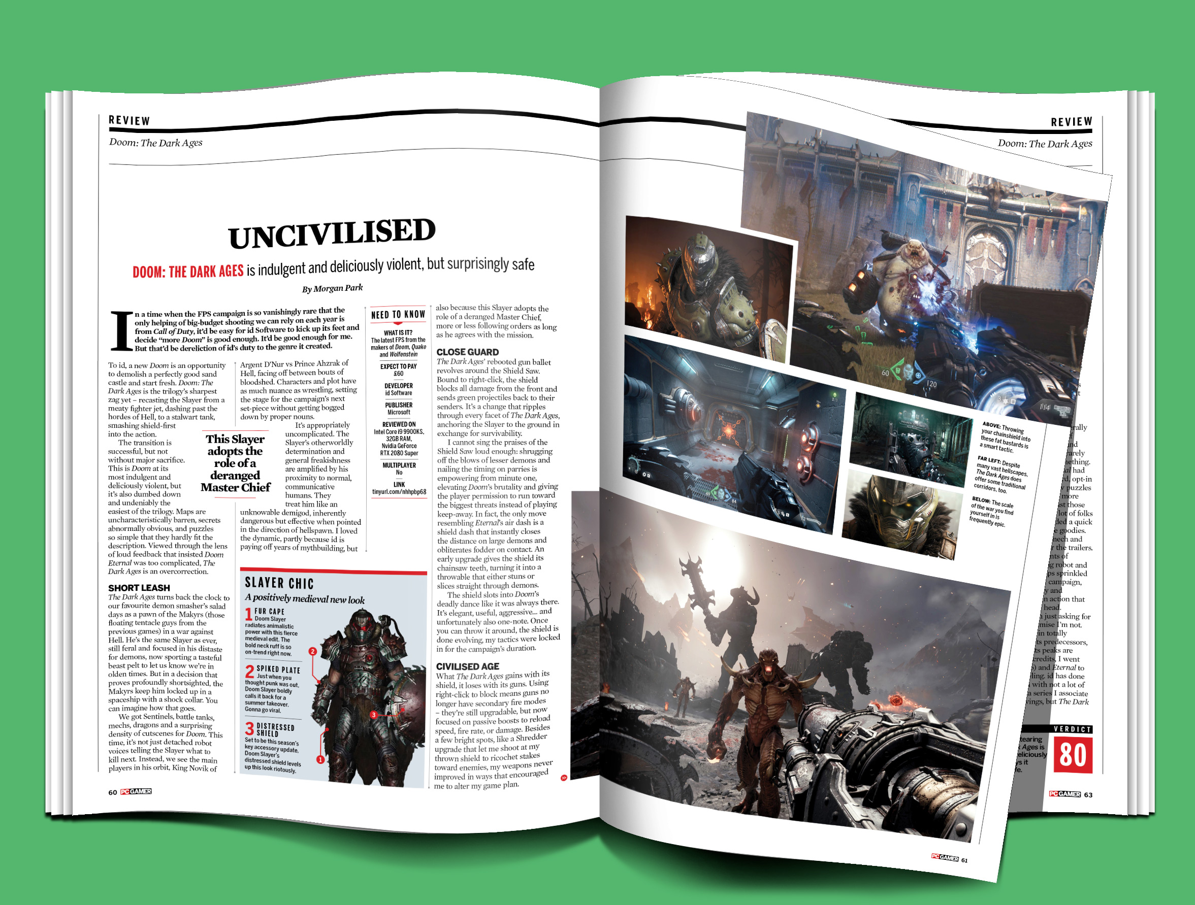 Painkiller issue of PC Gamer magazine