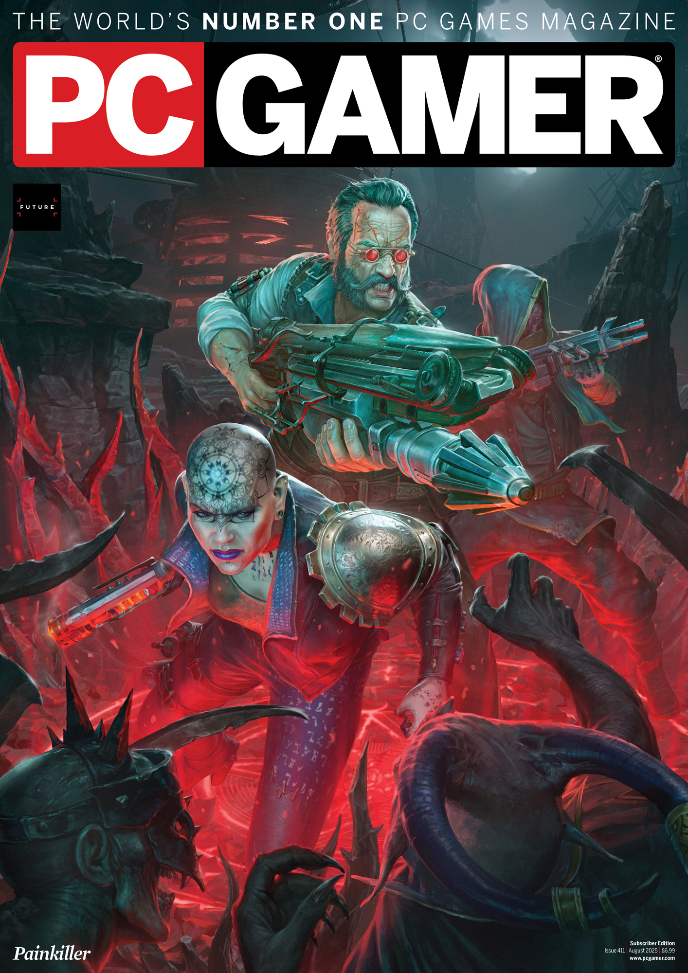 Painkiller issue of PC Gamer magazine