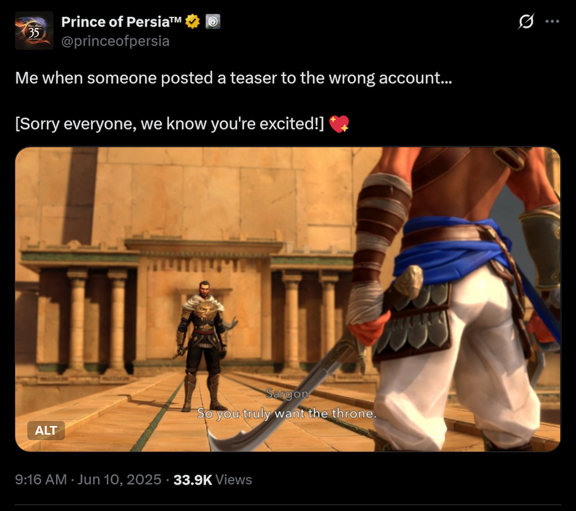 Me when someone posted a teaser to the wrong account...[Sorry everyone, we know you're excited!] 💖