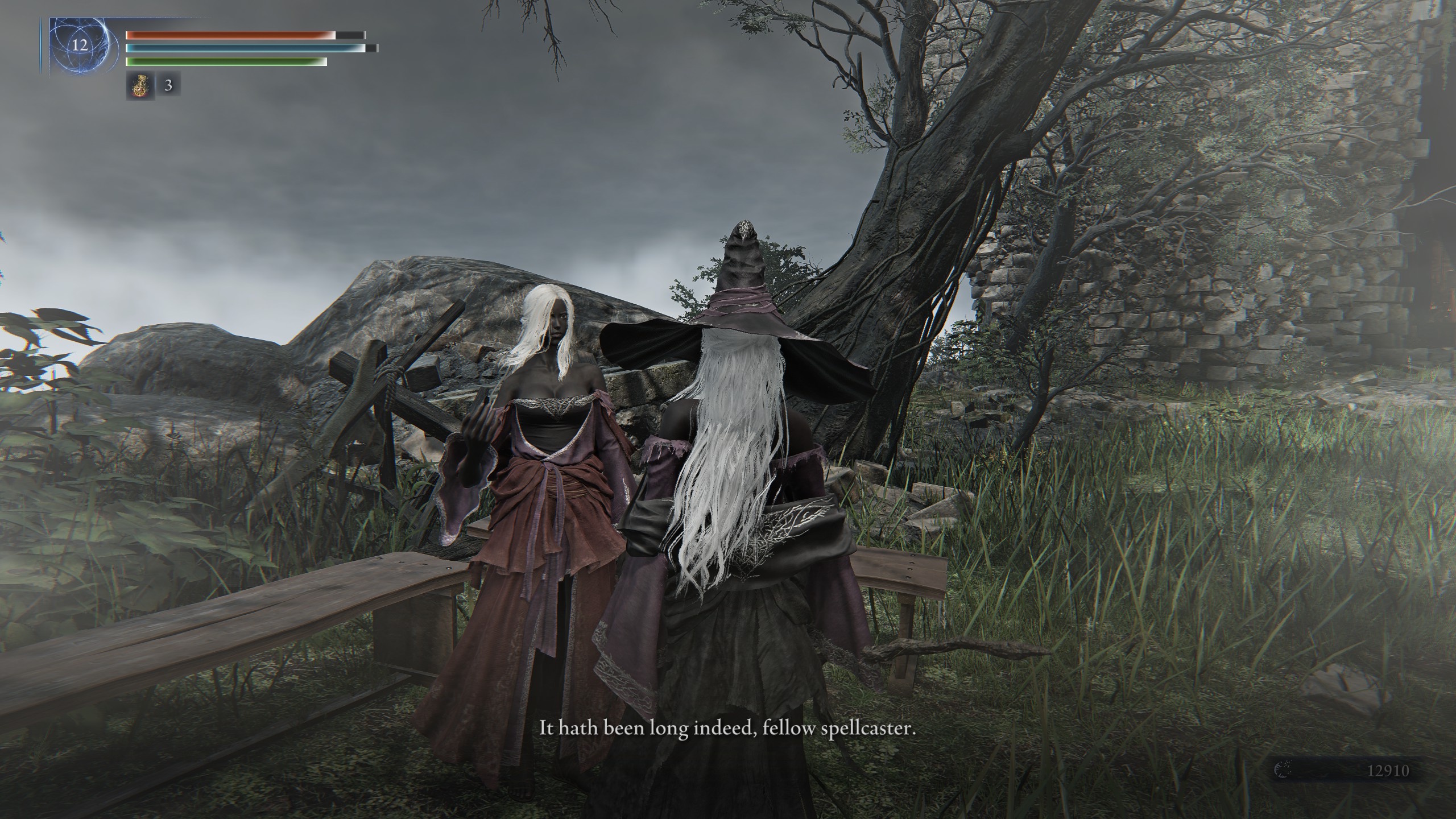 The Witch of the Wheel in Elden Ring NIghtreign