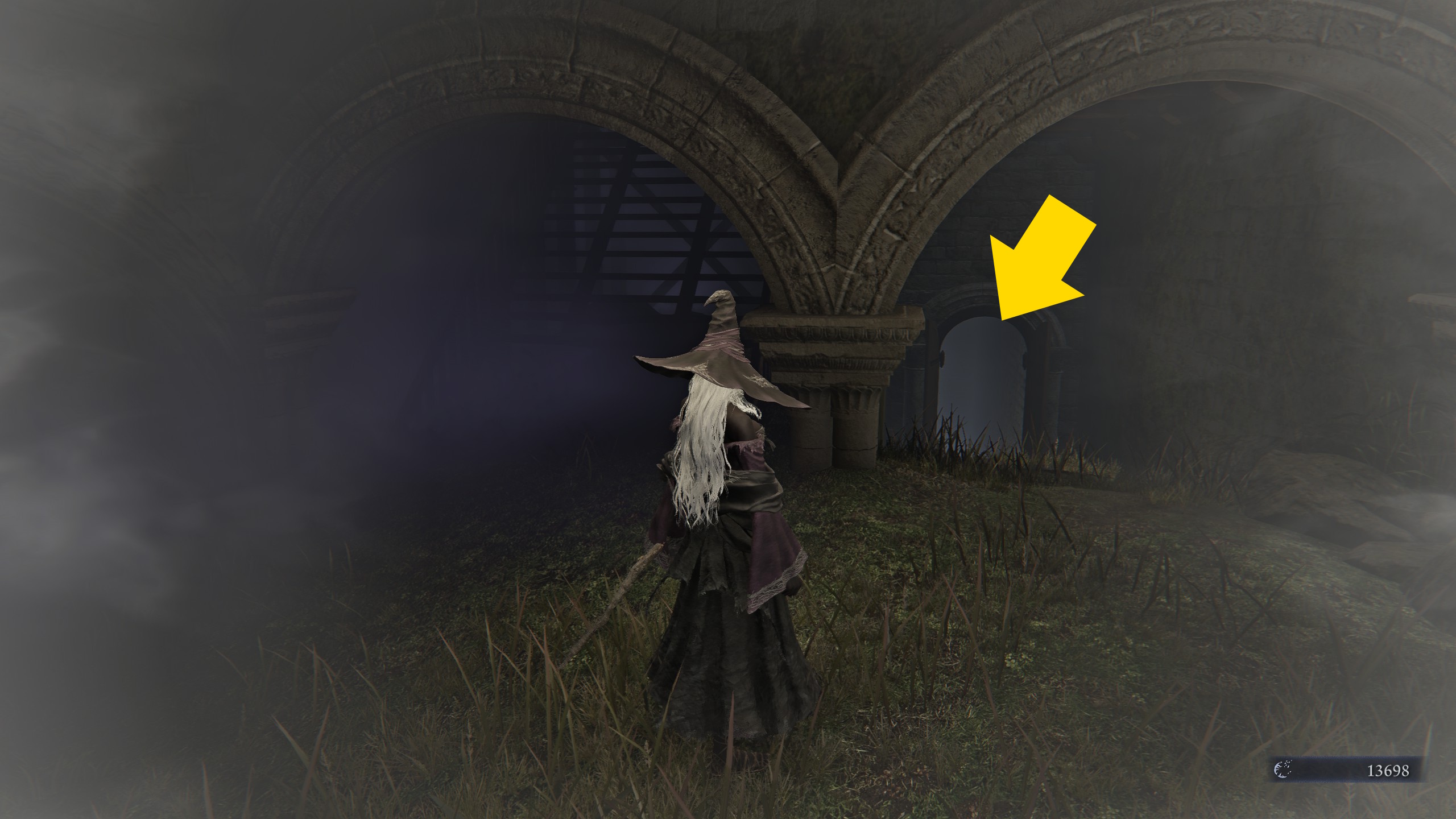 The entrance to Roundtable Hold’s mausoleum in Elden Ring Nightreign