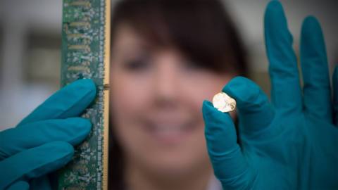 Research team shares new method for sucking gold out of old PC hardware, making some progress towards shrinking our mountains of e-waste one day