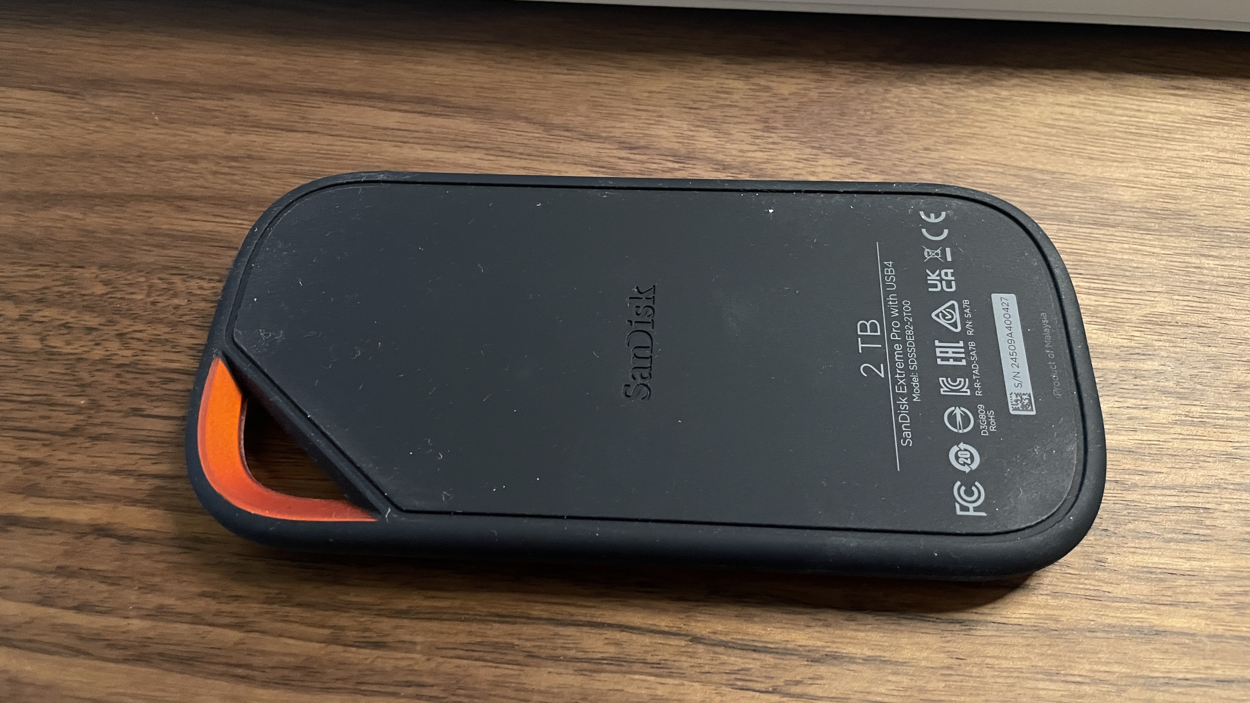 SanDisk Extreme Pro 2 TB USB4 external SSD