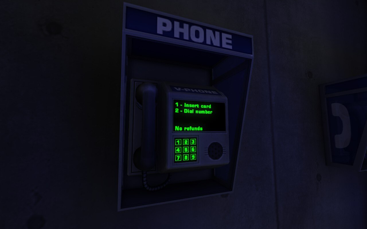 Phone screen in System Shock 2