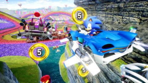 The cars in Sonic Racing: Crossworlds are shockingly fast (but Sonic can still outrun them)