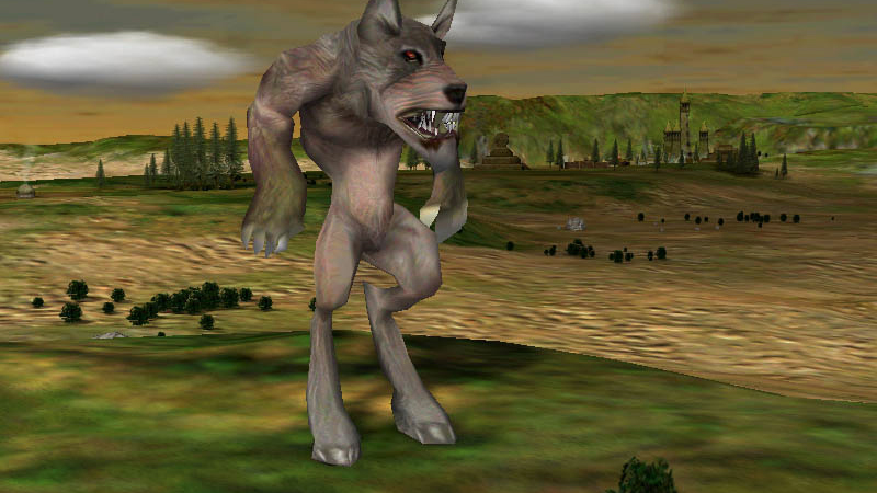 An avatar creature in Black & White.