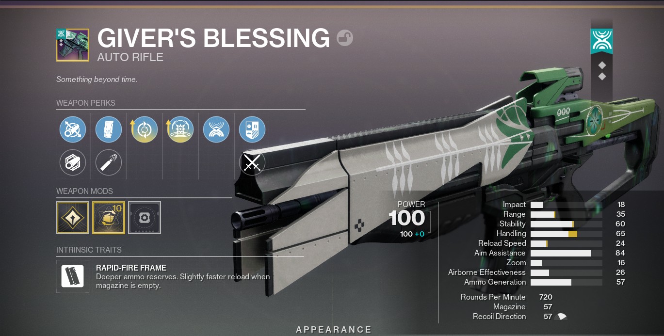 Destiny 2 gear tiers - TIer 2