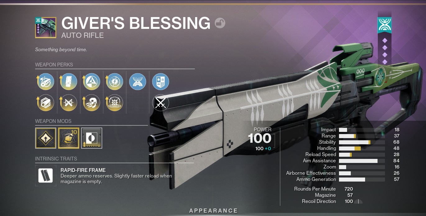 Destiny 2 gear tiers - Tier 4