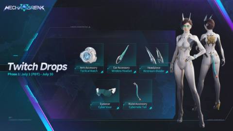 All Mecha Break Twitch Drops and how to get them