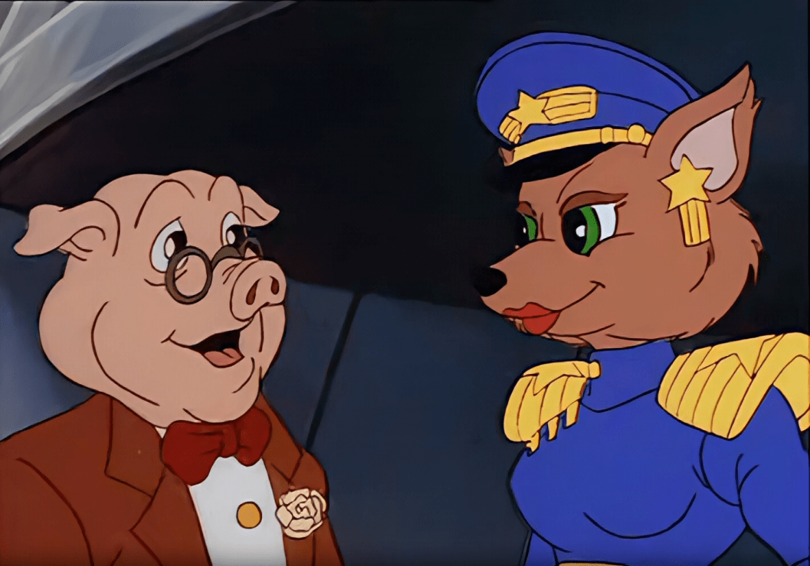 Chairman Pigton makes fox Mimi LaFleur a captain in Bucky O’Hare