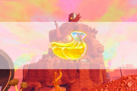Canyon Layer Banandium Gem locations in Donkey Kong Bananza