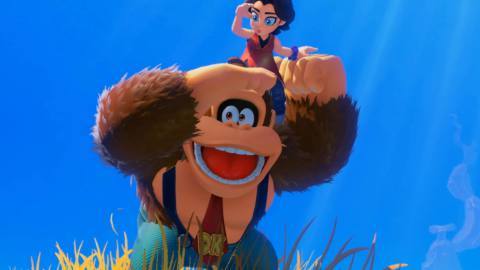 Donkey Kong Bananza’s destruction gameplay all started as a goomba with giant arms