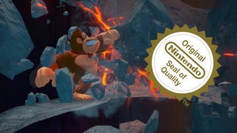 Donkey Kong Bananza’s glitchy visual weirdness is Nintendo at its supremely confident, gameplay-trumps-all best
