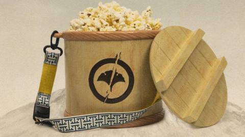 Ghost of Yōtei popcorn bucket proves bizarrely popular, sells out within hours