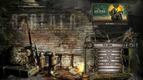 Good guy GSC wordlessly deletes ads in Stalker remaster menus with itsy-bitsy new patch