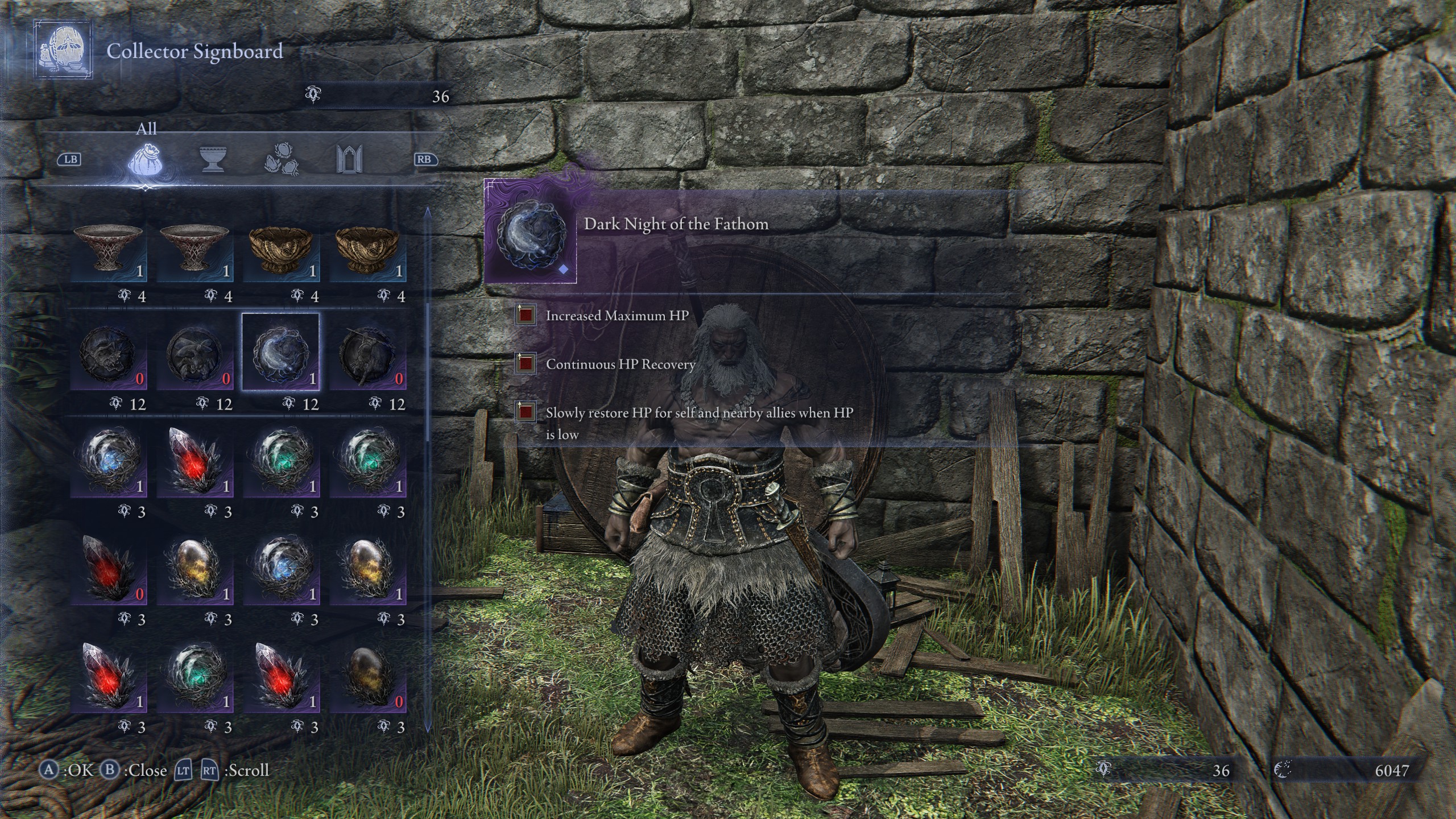 Elden Ring Nightreign Everdark Augur - Relic