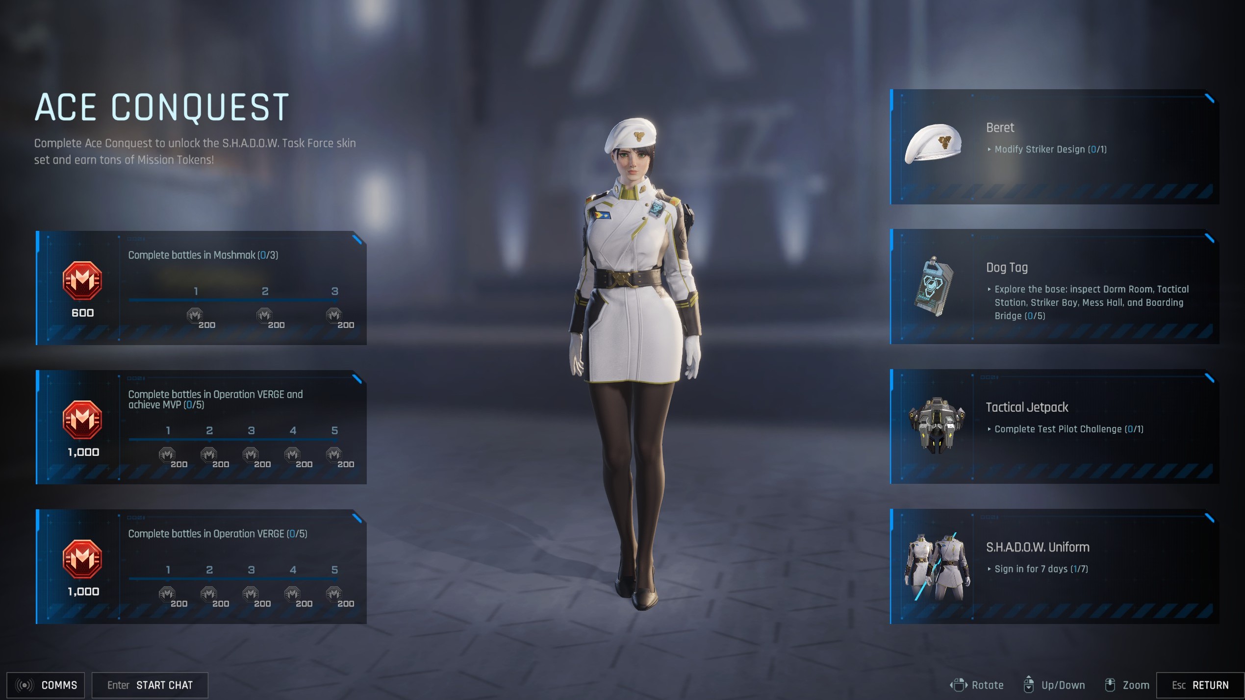 Mecha Break change character - Ace Conquest