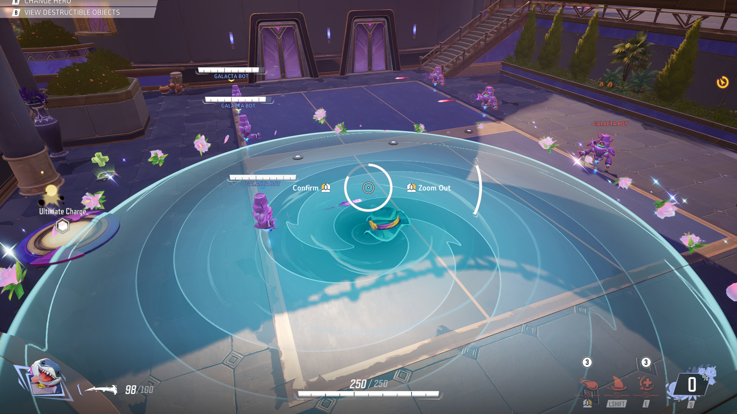 Marvel Rivals ultimate ability VFX customisation: Jeff's Sunshine skin ultimate VFX shown in gameplay.