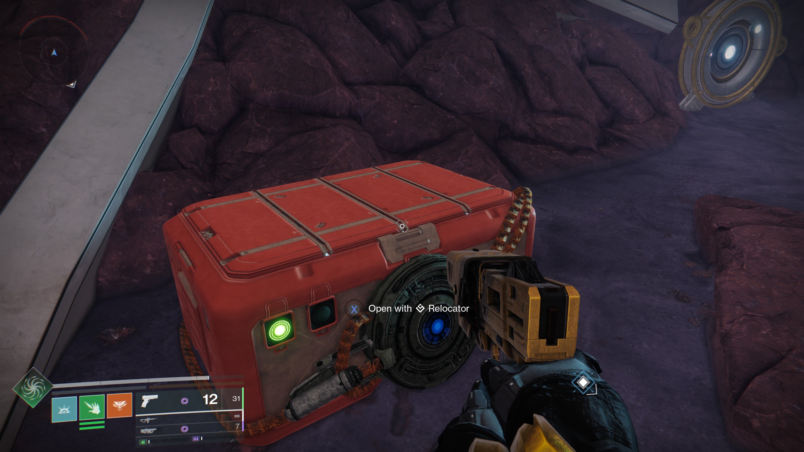 Destiny 2 mystery chests - Relocator