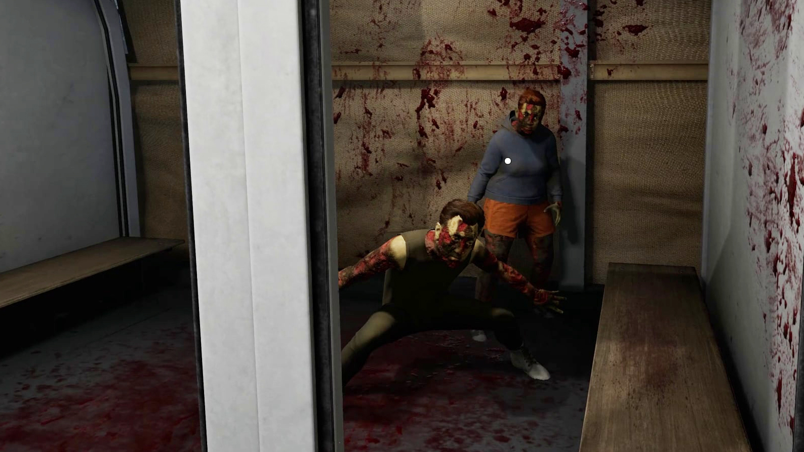 Zombies in a small room