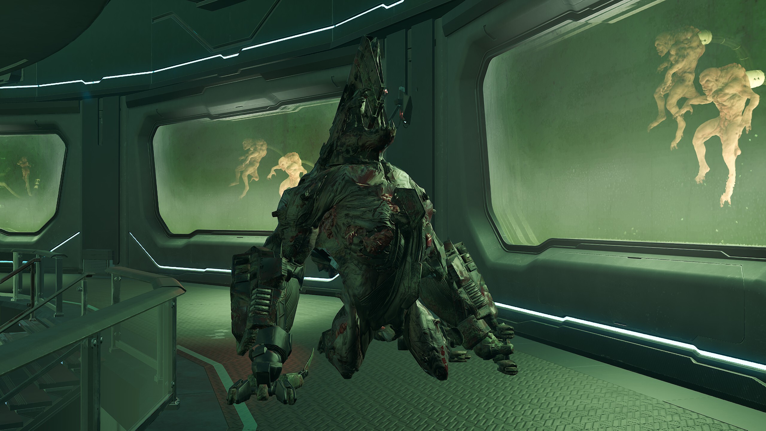 Impaler on its knees