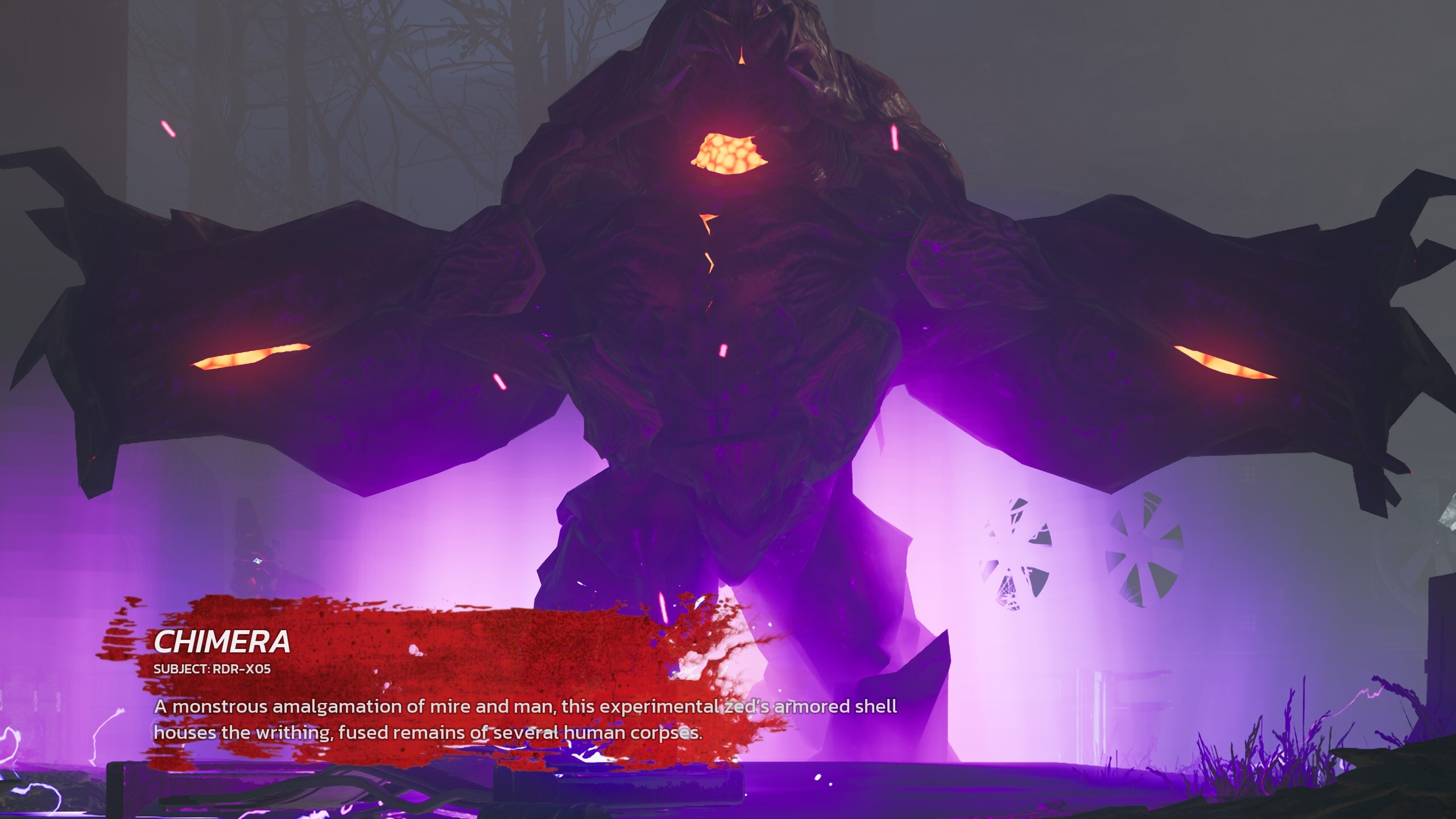 The Chimera opening cutscene