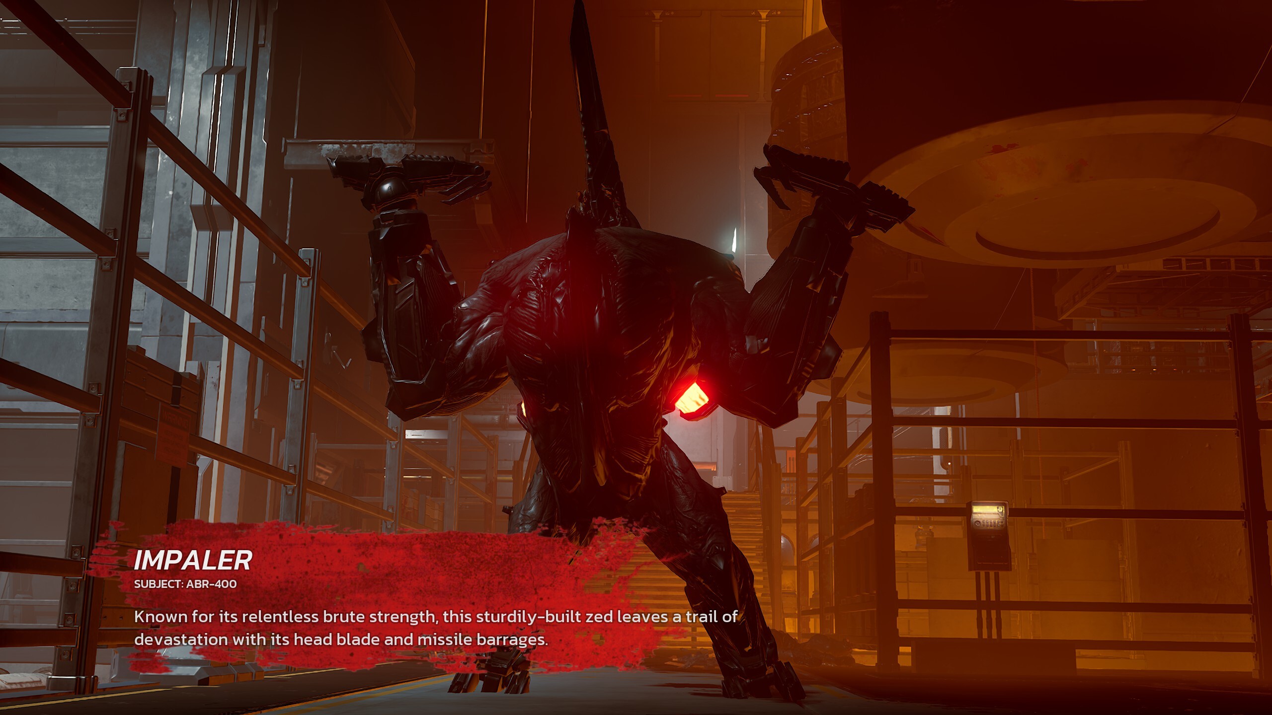 The Impaler's into cutscene