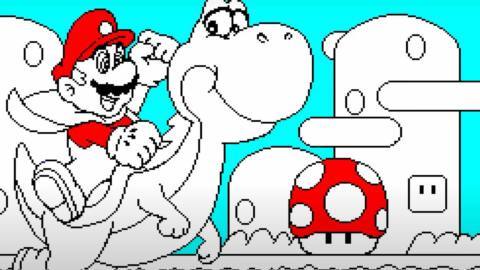 Mario Paint finally comes to Nintendo Switch Online, and it makes great use of an underused Switch 2 feature