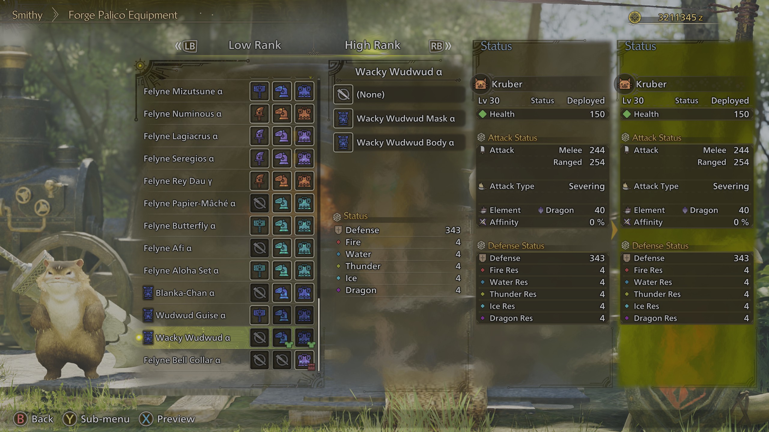 Monster Hunter Wilds Flamefete - Wack Wudwud a