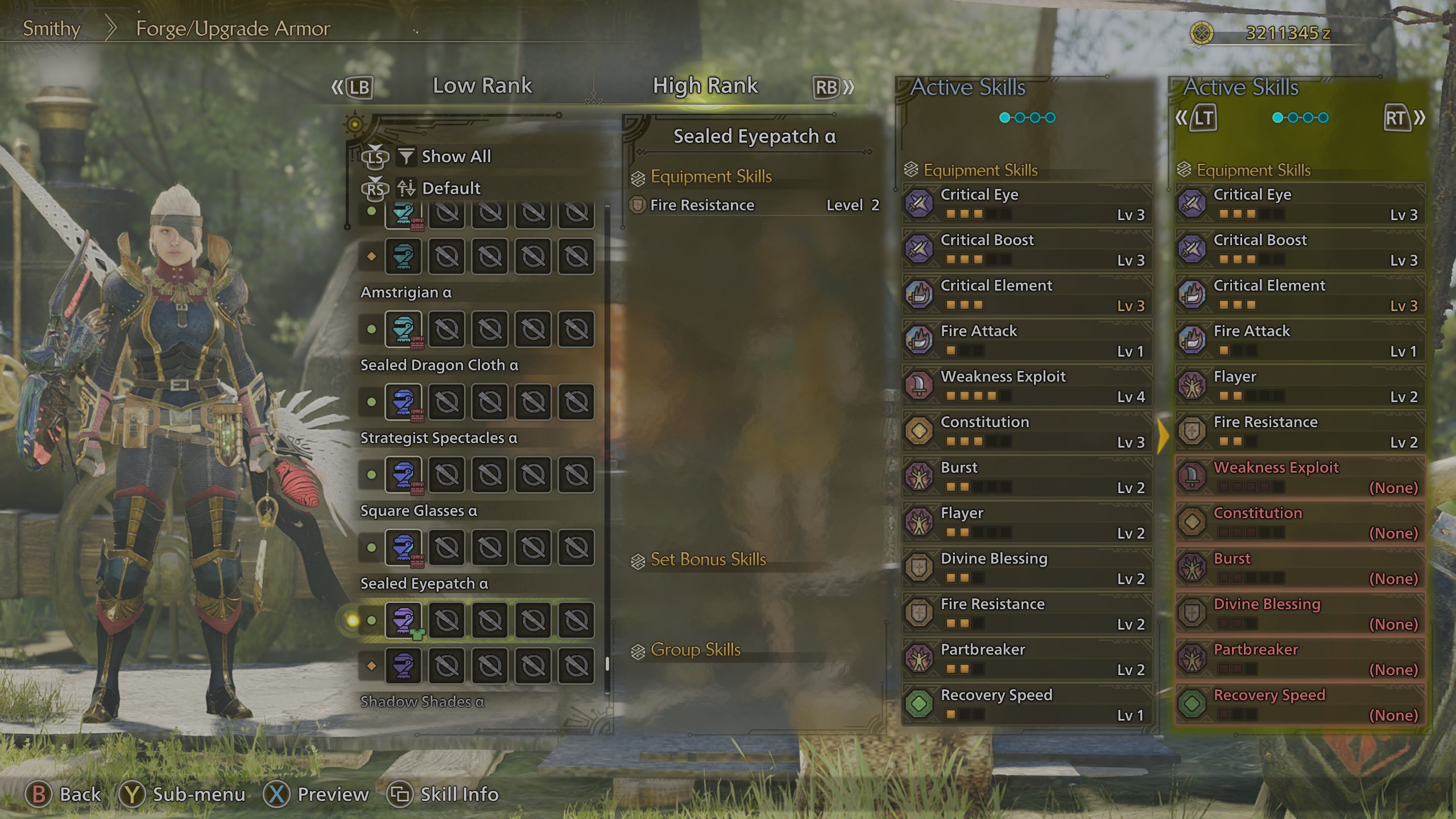 Monster Hunter Wilds Flamefete - Sealed Eyepatch