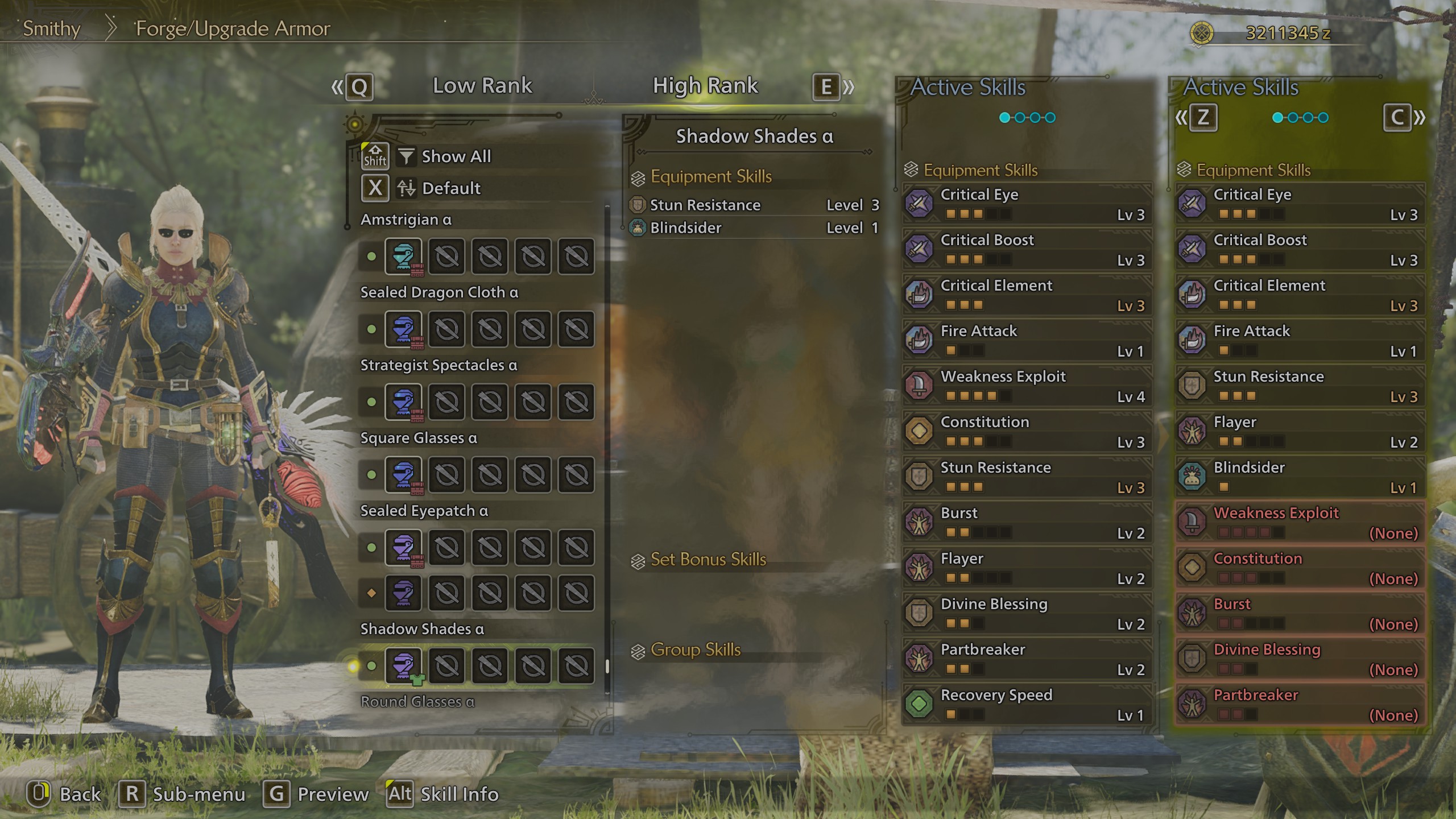 Monster Hunter Wilds Flamefete - Shadow Shades