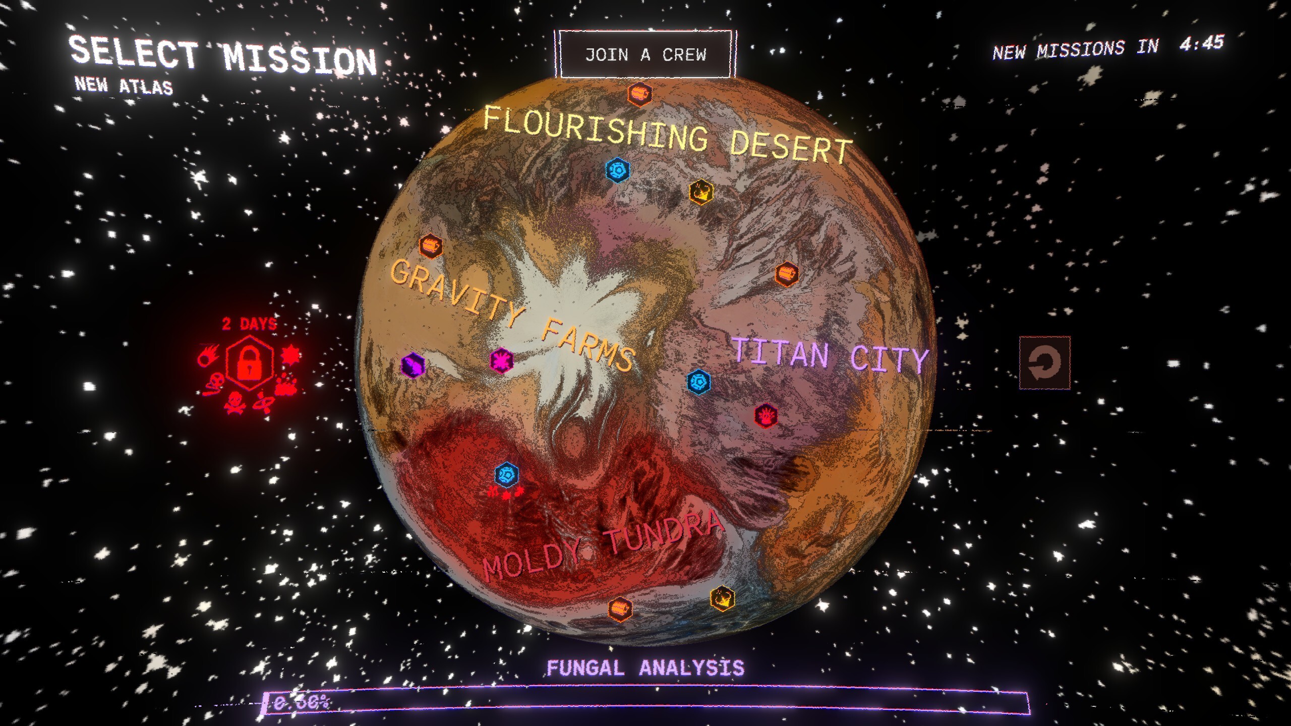 The planet of New Atlas