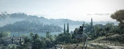 One problem with making an Assassin’s Creed game in Ancient Greece, says Ubisoft, is that there just weren’t enough tall buildings for a ‘climbing frame game’