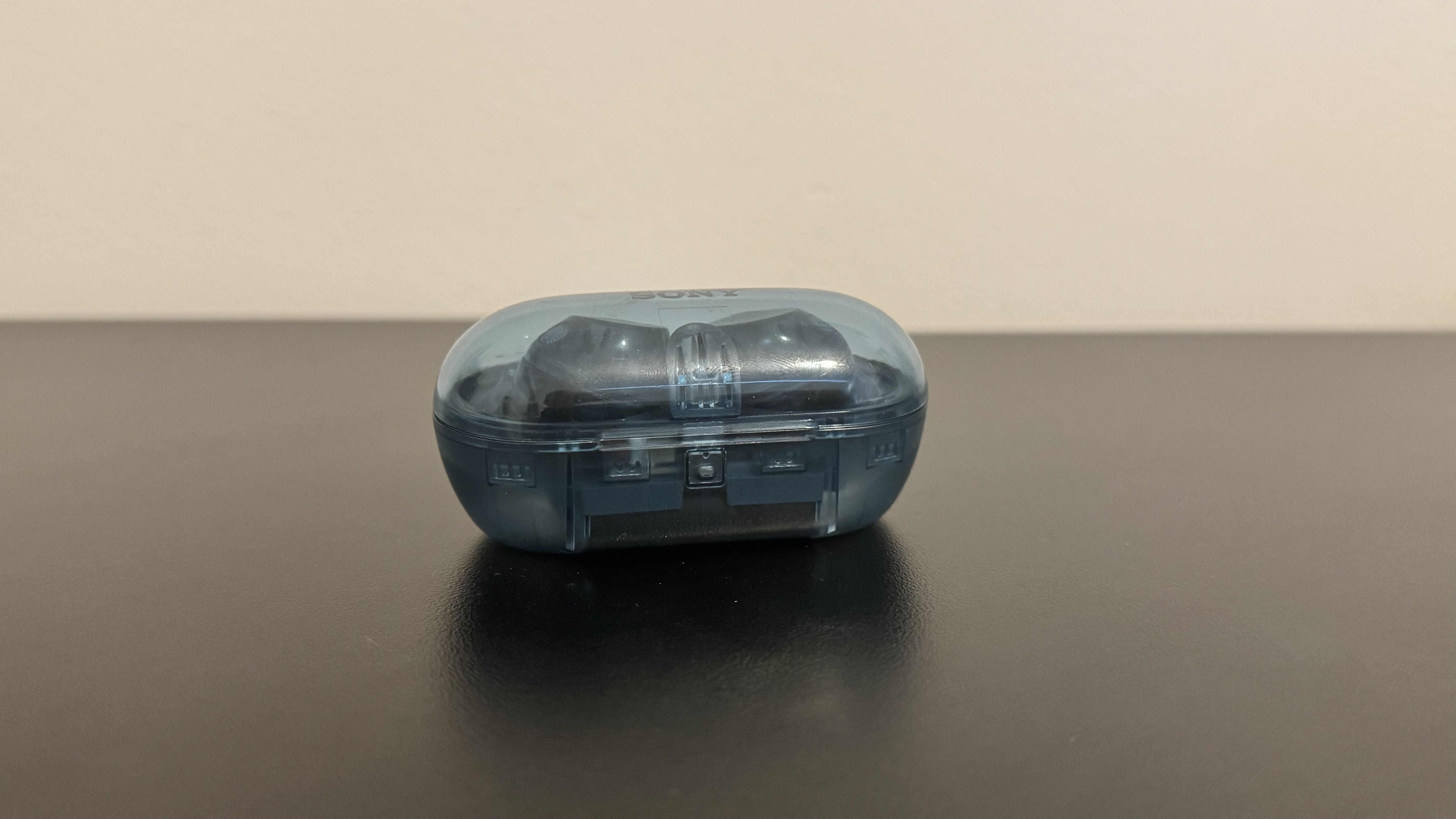 Sony WF-C710N earbuds from the front