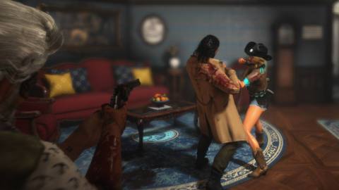 Square Enix’s new murder party game is like Among Us in a mansion, with a hefty helping of team deathmatch
