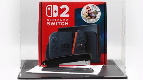 Switch 2 ruining stapler now up for online charity auction by GameStop