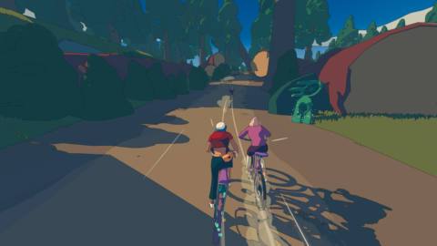 The childhood joy of riding a bike makes for one of the summer’s best racing games