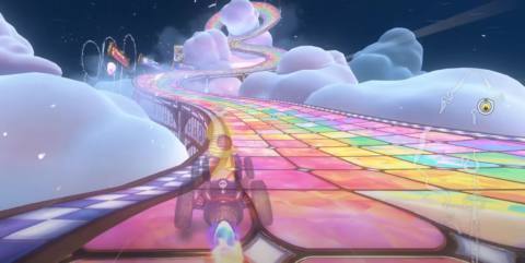 The Rainbow Road master is back with a new record in Mario Kart World