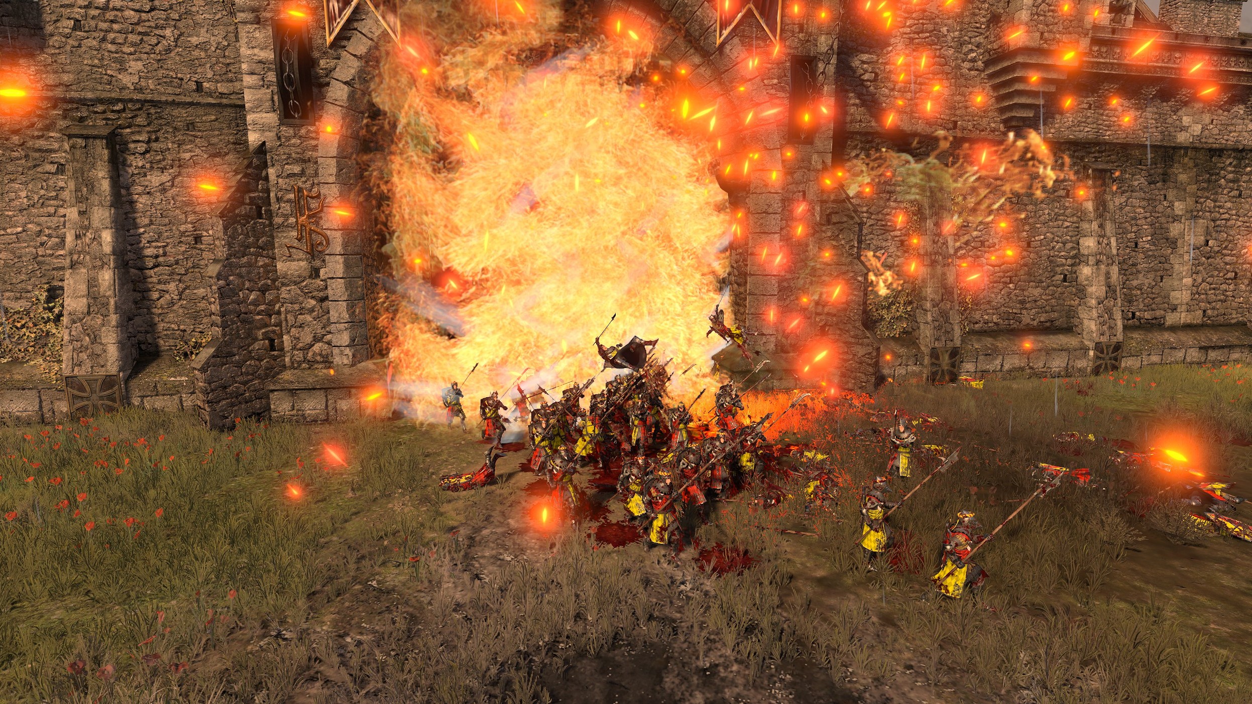 Total War: Warhammer 3 sieges - Gate magic