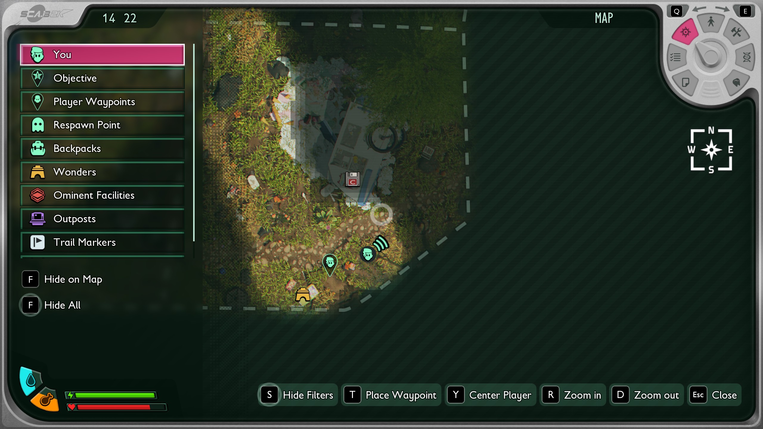 A map image showing where to find blueberries in Grounded 2 A map image showing where to find blueberries in Grounded 2