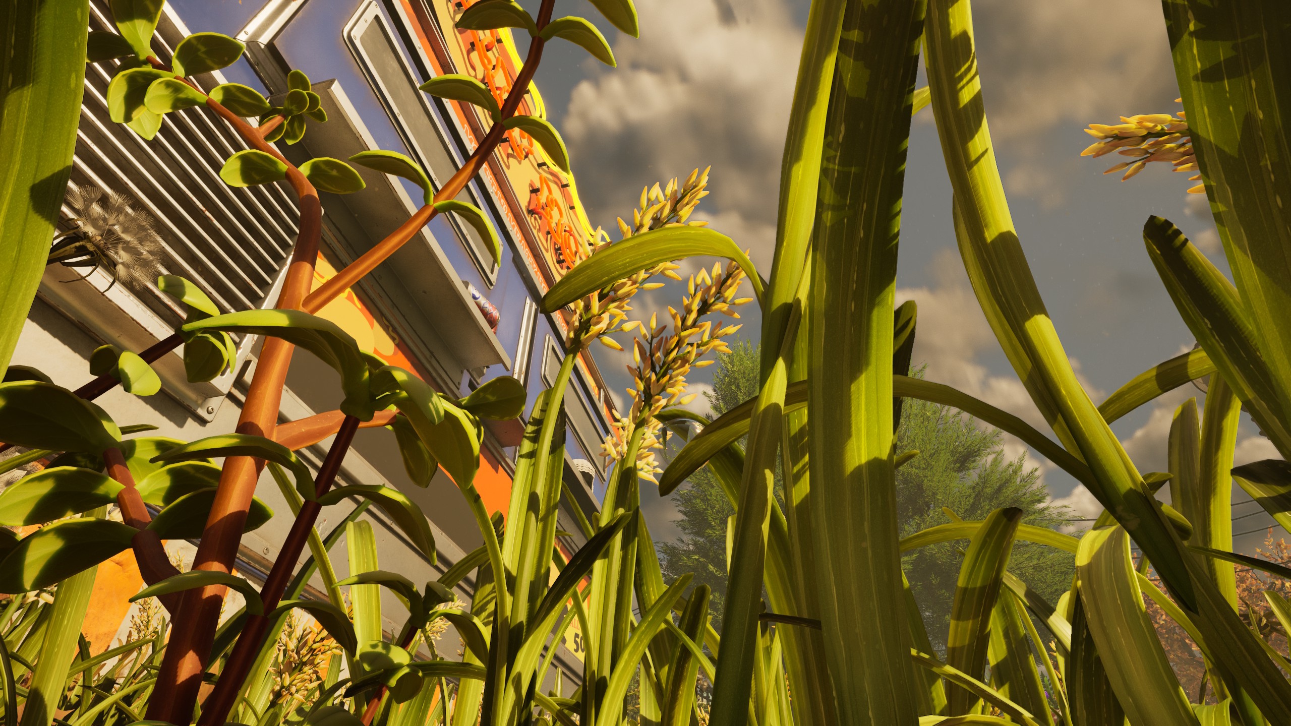 Grass flowers in Grounded 2 Grass flowers in Grounded 2