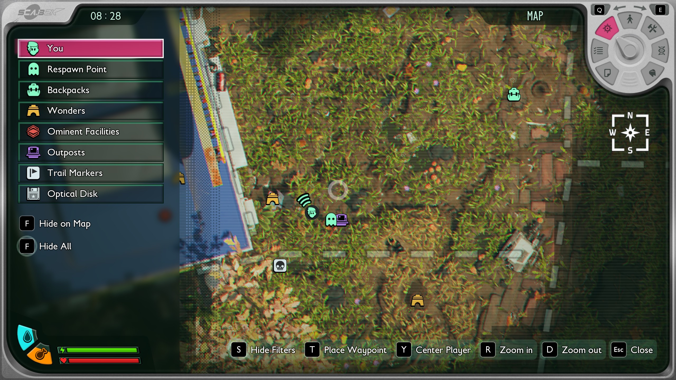 A map showing where to find dandelion weed stems in Grounded 2 A map showing where to find dandelion weed stems in Grounded 2